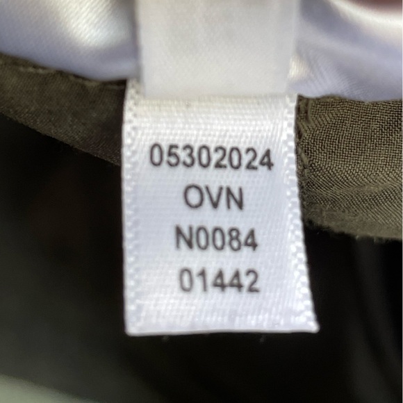 Andrew Marc Ladies' Long Stretch Jacket Olive Green Puffer Coat with Hood Size:L - Picture 11 of 13